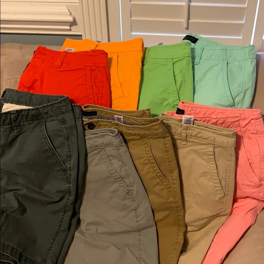 8 pair of Aeropostale shorts